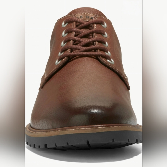 Cole Haan Midland Plain Toe Lug Sole Derby (Men) Brand New, Size 12 Brown - NWOT - Picture 4 of 6